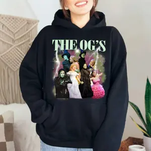 Kristin Chenoweth Idina Menzel Bootleg Shirt, Vintage Wicked Musical Sweatshirt, Wicked Movie Hoodie, Broadway Theatre Gift, Musical Tee, Unisex Sweater Pullover Tee