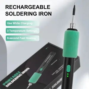 Portable Cordless Soldering Pen - 3 Temp Settings,  DIY Electronics Repair Hand Tool