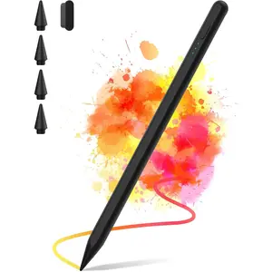 Stylus Pen for iPad 2018-2025, 2X Fast Charge iPad Pencil 2nd Generation Compatible with Apple iPad Pro M4/ 12.9"(6/5/4/3)/ 11"(4/3/2/1), Mini 6/5, Air (M2/5/4/3), (10/9/8/7/6)