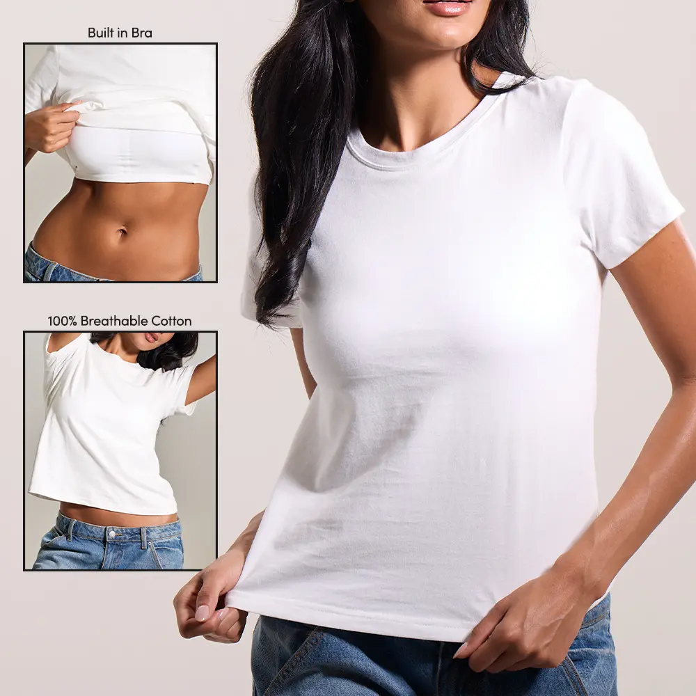 klassy Cotton Tee Full Length - Boxy Fit, Crew Neckline, 100% Cotton, Womenswear Top klassy Cotton Tee Full Length - Boxy Fit, Crew Neckline, 100% Cotton, Womenswear Top