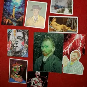 Art Stickers Cards Random Pack