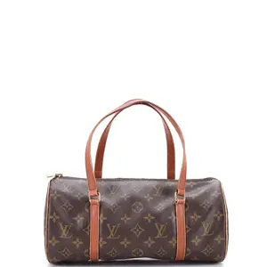 Pre-owned Louis Vuitton Canvas Coated Shoulder Bags Papillon Handbag Monogram Canvas 30 by Rebag