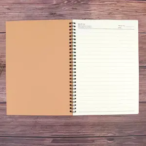 【NO.3】  A5 Spiral Notebooks (5.8 × 8.3 inches)