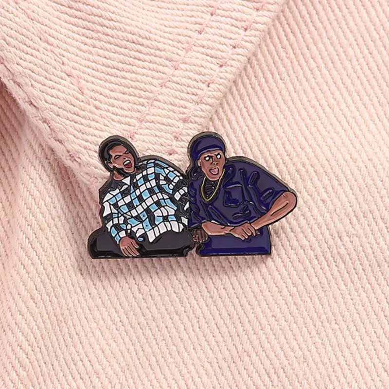 Unisex Punk Style Cartoon Character Brooch, Lapel Pin, Brooch Pins, Fashion Alloy Badge for Daily Clothing Decor, Trendy All-match & Exquisite Brooch for Birthday Gift, Fashion Accessory, Men Accessories