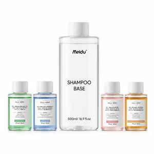 MEIDU Custom Fragrance Shampoo Set for Women – Mix & Match Scent Drops with Shampoo Base, DIY Personalized Hair Care System, 500ml