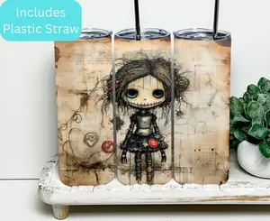 Halloween Creepy Ass Doll 20oz Tumbler #halloween #scarystories