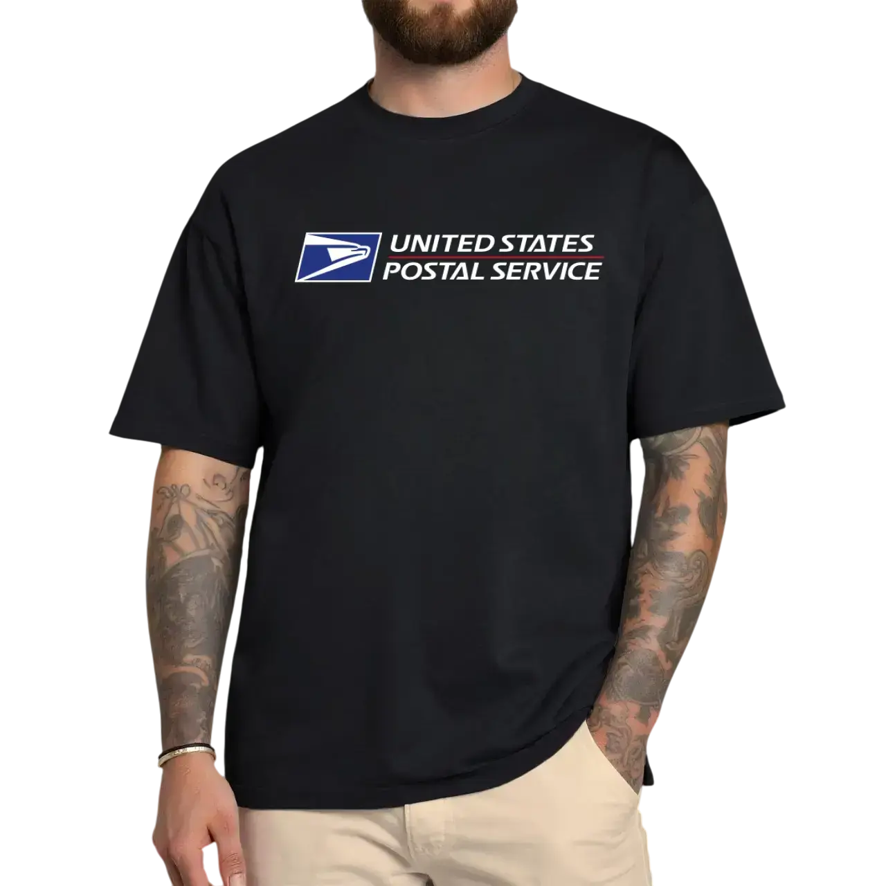 Mail Carrier T-Shirt, Postal Worker Graphic Tee, Funny Rural Delivery Driver Shirt, US Mail Service Gift, Professional Mailman Apparel, Premium Cotton T-Shirt for Men