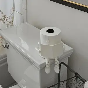 Fun Toilet Paper Holder for Bathroom, Artistic Design with Movable Joint, Ideal for Office and Home Restrooms, Bathroom Decorations