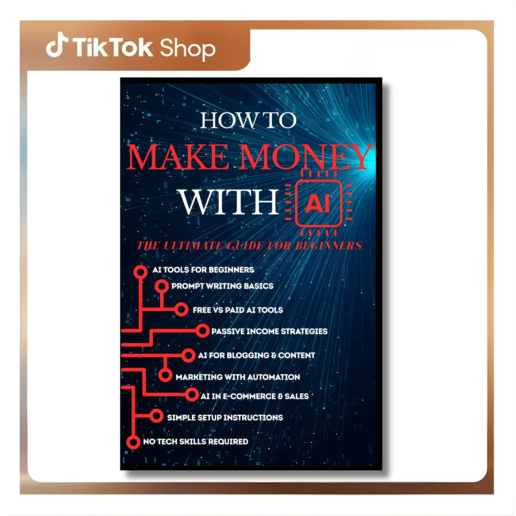 Alex Morgan's "How to Make Money with AI" 2025 Edition 166-Page English Paperback - Independent Pub. Ultimate Beginner's Guide to Prompt Writing Basics, AI Principles, Passive Income Ideas, Digital Side Hustle (No Tech Skills Required)