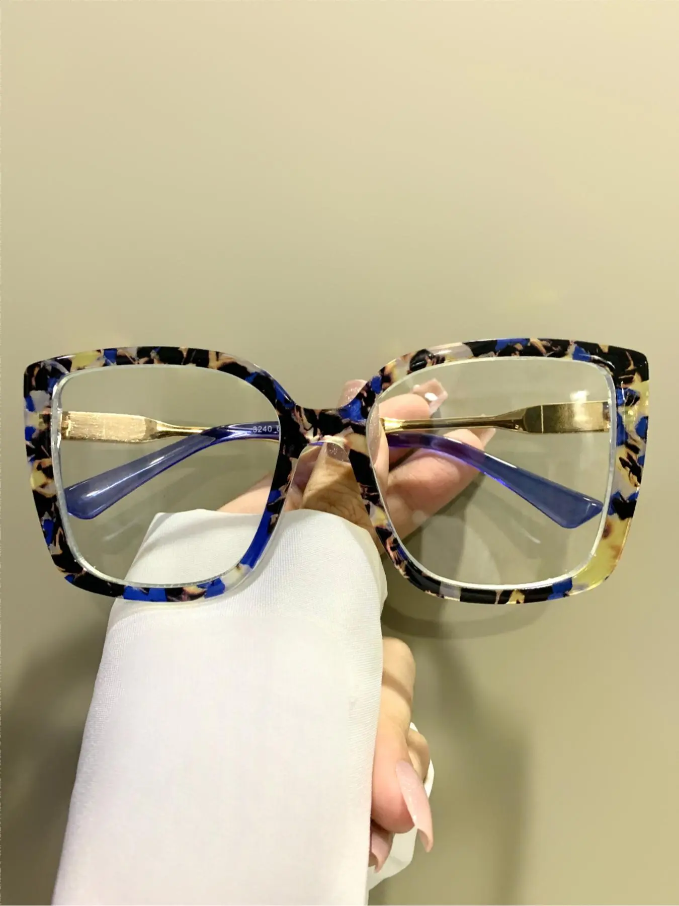Unisex Fashionable Tortoiseshell Print Eyeglasses, Leopard Pattern Eyeglasses, Trendy Casual Eyeglasses for Everyday Use, Fashion Accessories for Outdoor Activities, Stylish Glasses
