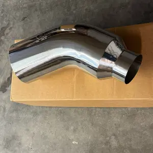 5x8 Downspout Elbow 45 Degree Type A Steel 23” Long