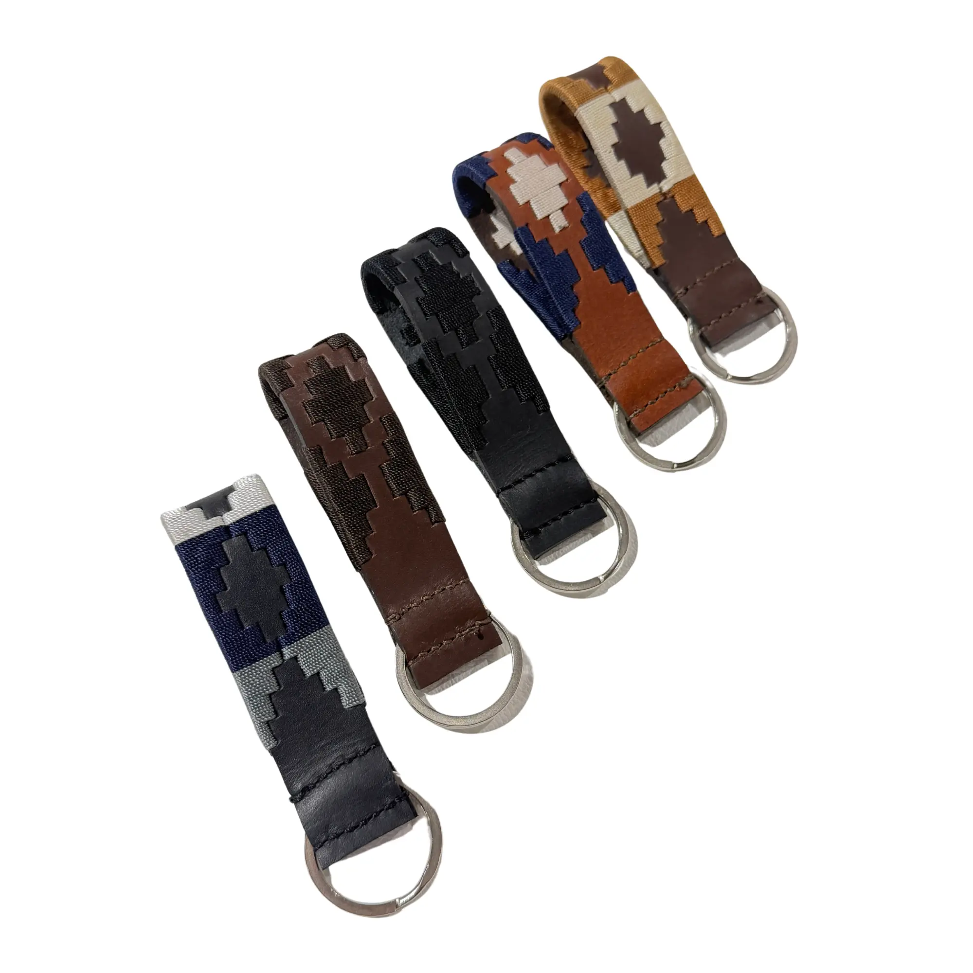 Western Leather Keychain