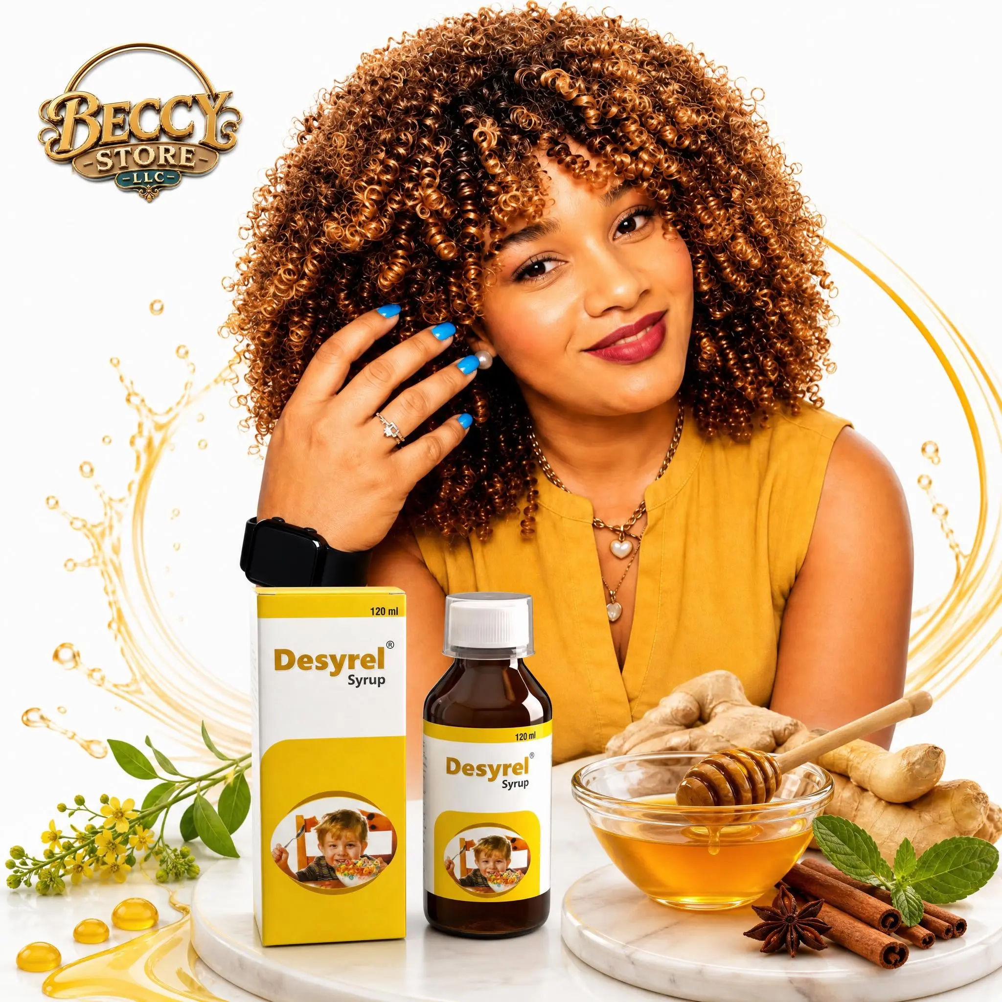 Beccy Store Desyrel Lipid Nutritional Vitamin Syrup, Health & Wellness Dietary Supplement