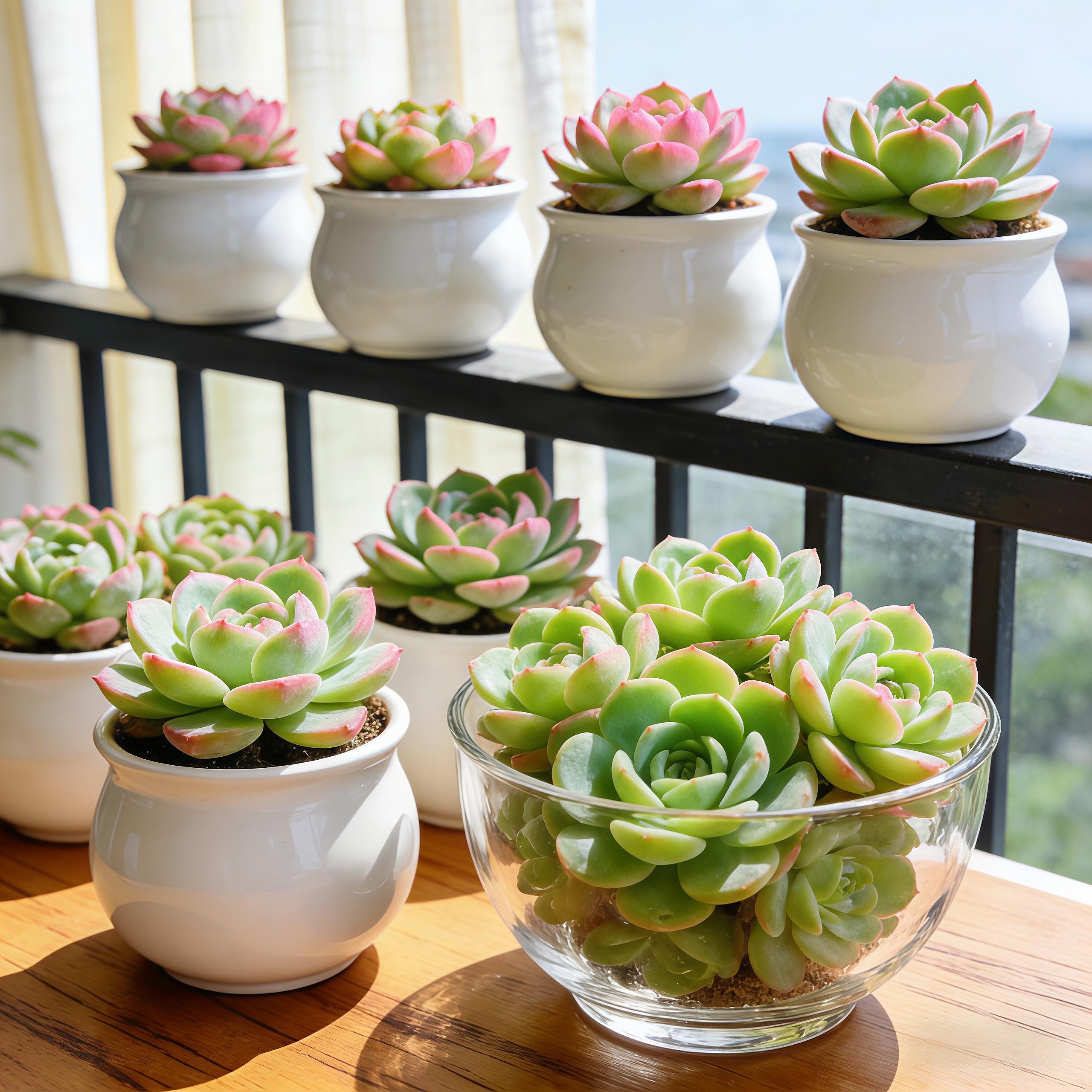 15 Rare Succulent Plants Variety Pack — Live Houseplants Collection with Rosettes & Trailing Succulents for DIY Terrarium Garden