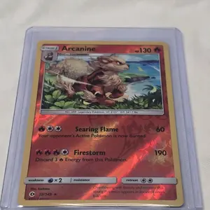Arcanine 22/149 Reverse Holo Raw Card