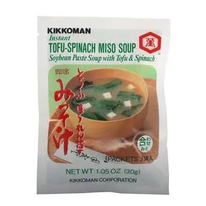 Kikkoman Instant Tofu-Spinach Miso Soup 30g