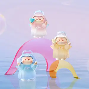 MINISO YOYO Cupid Ring Series Blind Box Figure | Kawaii Love Angel Mystery Box | 2026 H1 Romantic Aesthetic Desk Decor | 13 Unique Expression Styles | Official Licensed CPSC Certified Gift