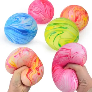 Babywendy Enormous Colorful Squeeze Ball Toy, Soft Slow Rebound Fun Sensory Toy, Perfect for Classmate Gift, Birthday Present, Holiday Gift, Classroom Prize, Best Toy to Relieve Anxiety