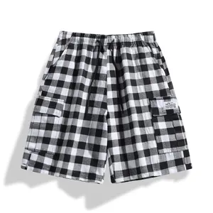2PCS Men's Classic Plaid Shorts – Vintage-Inspired, Comfortable & Stylish, Perfect for Summer, Camping & Urban Outfits#SummerVibes