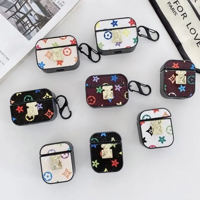For Airpods 3rd Generation Case Shockproof Leather Airpods Pro 2 1 Case Cover