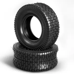 MOTOOS Set of 2 13x5.00-6 Lawn & Garden Mower Tires for Tractor Lawn Mower Riding Golf Carts 4Ply Tubeless