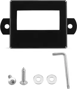 Radar Sensor Protector Cover Fit for Honda CRV 2017 2018 2019 2020 2021 2022, Steel, Black