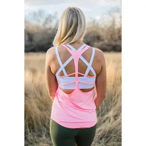 Suspension Tank Top in Grapefruit