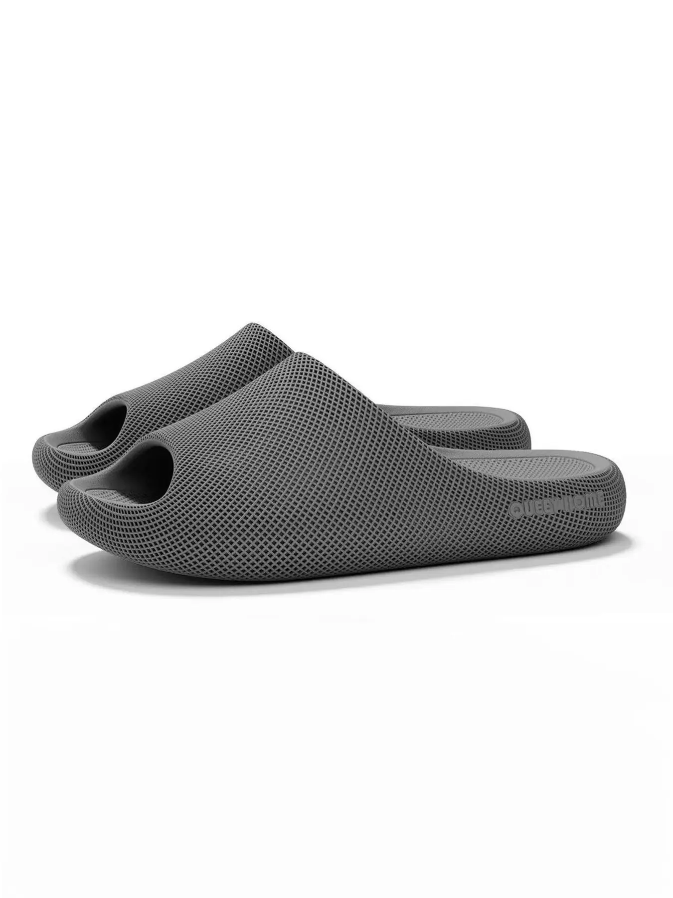 Men's Summer Casual Slippers, Slide, Eva Material, Mesh, Quick-Dry, Slip-On Design, Indoor Outdoor Use, Comfortable and Stylish Footwear, Slides Men