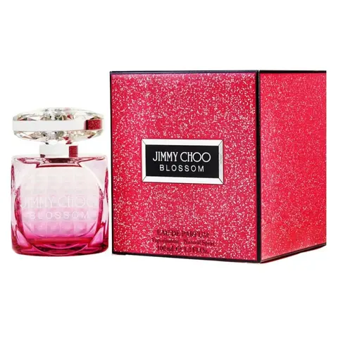 Jimmy Choo Blossom EDP Spray for Women 1.3oz / 40ml & 2.0oz/ 60ml & 3.3oz/ 100ml Floral Fragrance with White Musk & Red Berries