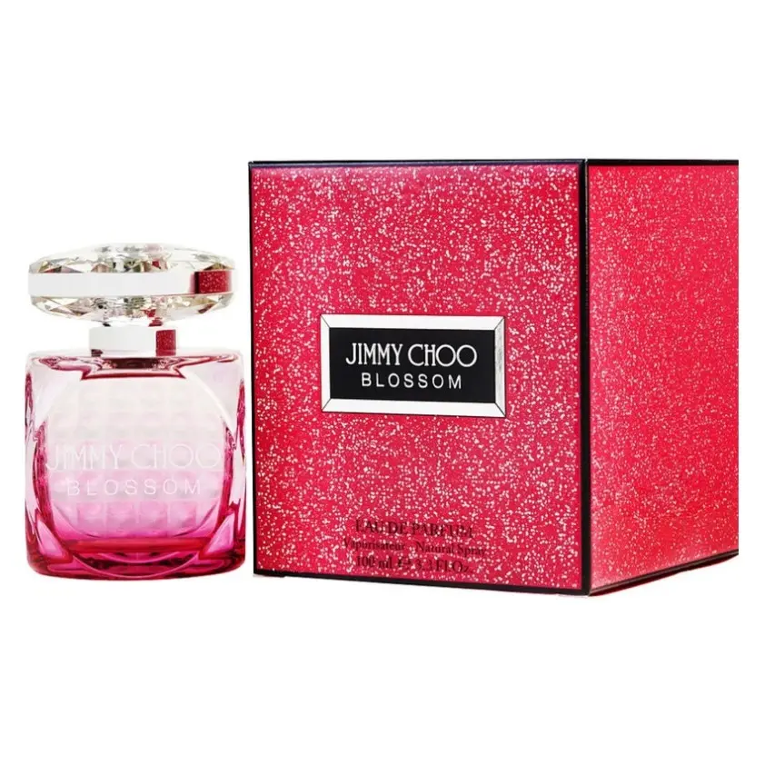 Jimmy Choo Blossom EDP Spray for Women 1.3oz / 40ml & 2.0oz/ 60ml & 3.3oz/ 100ml Floral Fragrance with White Musk & Red Berries