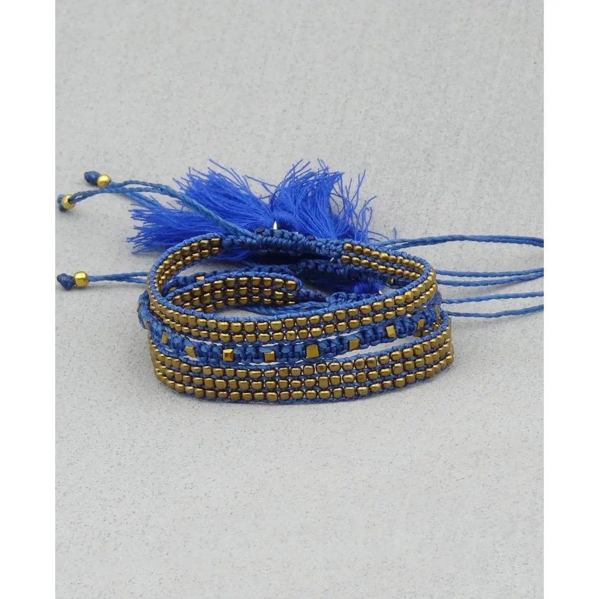 Guatemalan Beaded Tassel Bracelets, Fair Trade