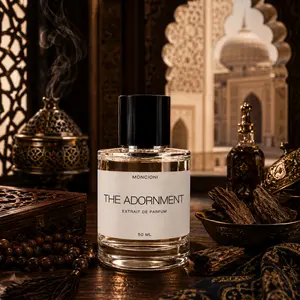 Moncioni The Adornment Extrait de Parfum - Unisex Luxury Fragrance with Oud, Rose, Saffron - Long-Lasting Designer-Inspired Niche Perfume Gift