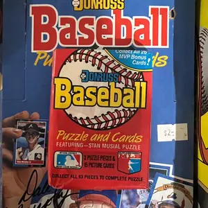 1988 Donruss Baseball Card Sealed Pack 15 Cards and 1 Puzzle Card