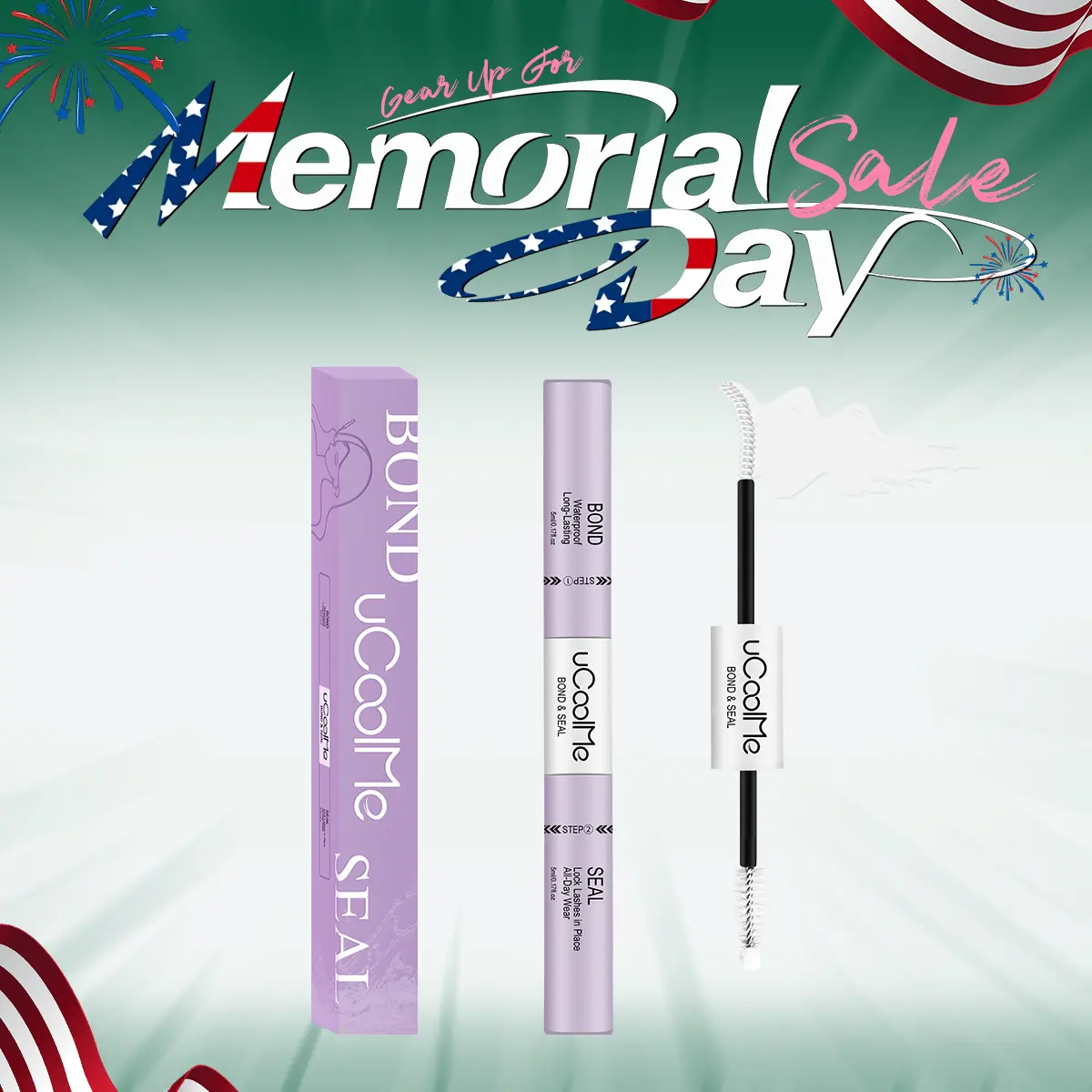 Waterproof False Eyelash Glue and Bond - 24H Hold, Smudge-Free, Sweat-Resistant, Makeup Remover Compatible, Ideal for Waterparks, Beauty & Personal Care Product, Lash Glue And Bond
