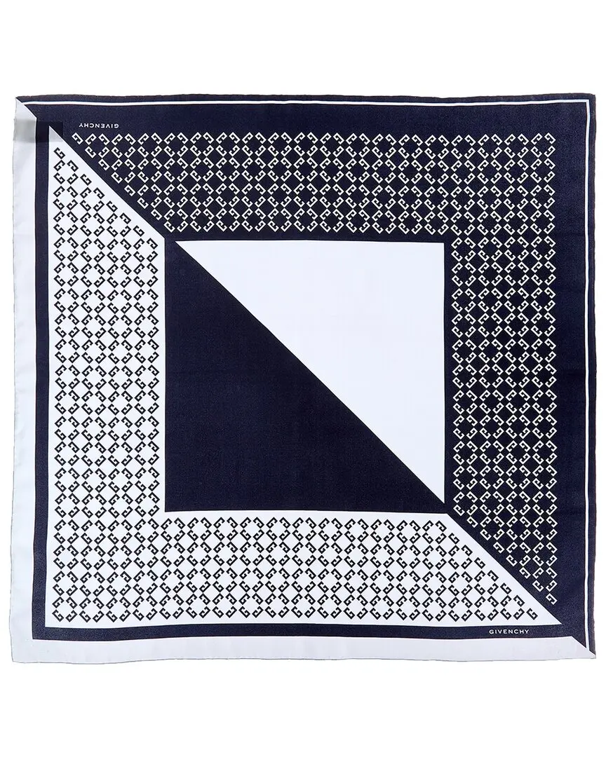 Givenchy Logo Silk Scarf