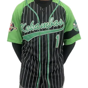 Kekambas G-Baby Tribute Jersey - Black/Green, Unisex, Short Sleeve, Compression Wear