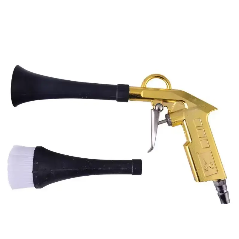 Car Beauty Tool Windshield Interior Cleaning Gun with Brush, Dust Blower Cleaner Dry Wash Spray Gun, Automotive Detailing Kit, Car Wash Accessory, Car Washing Tool, Car Wash Sprayer, Car Wash Equipment, Car Wash Set