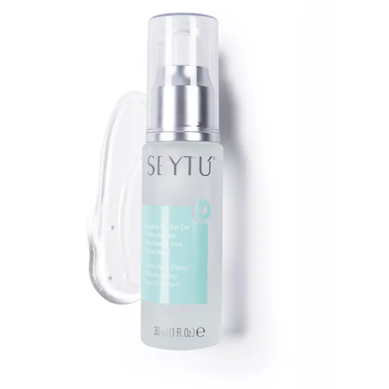 Seytu Aloe Vera Deep Moisturizing Eye Serum 14ml - Hydrating with Hyaluronic Acid, Calming & Nourishing, Collagen Boosting, Vitamin C Protection - Skin Repair, Aloevera