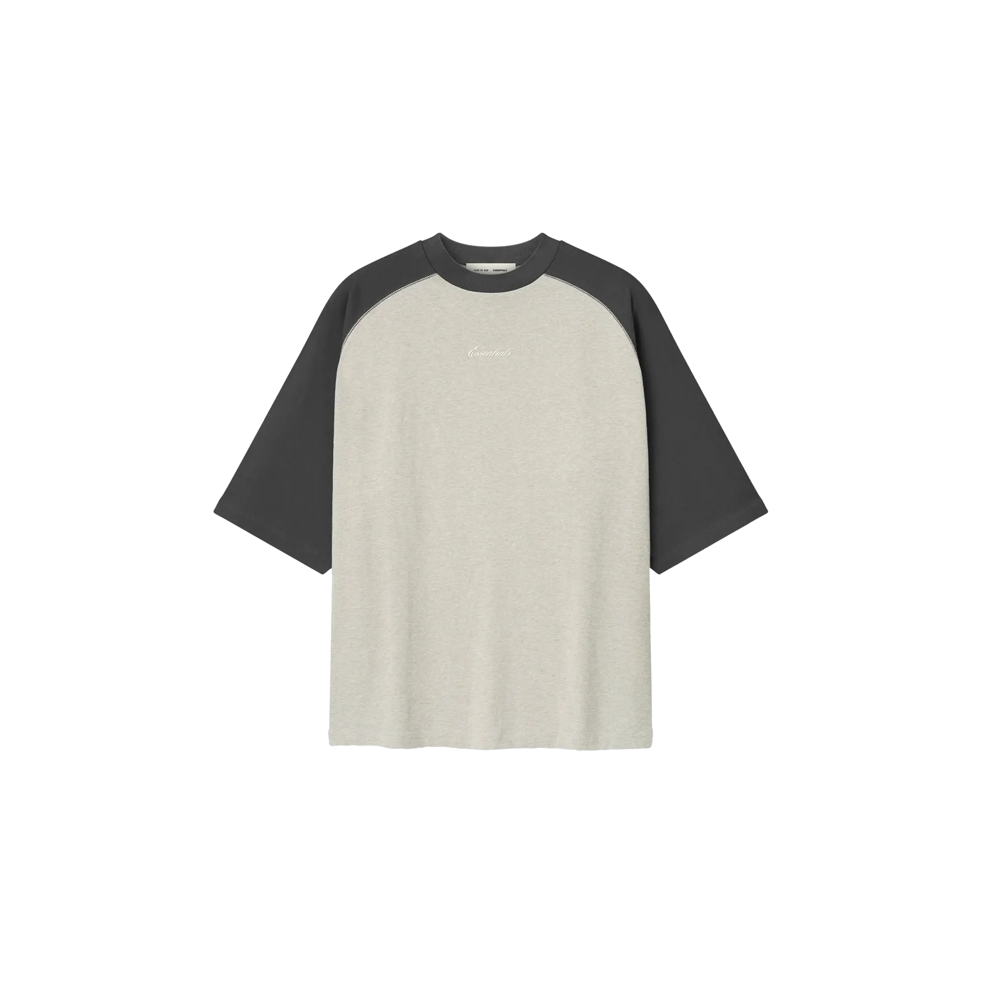 Signature Baseball Tee "Heather Stone / Iron Grey" 125SP264061F