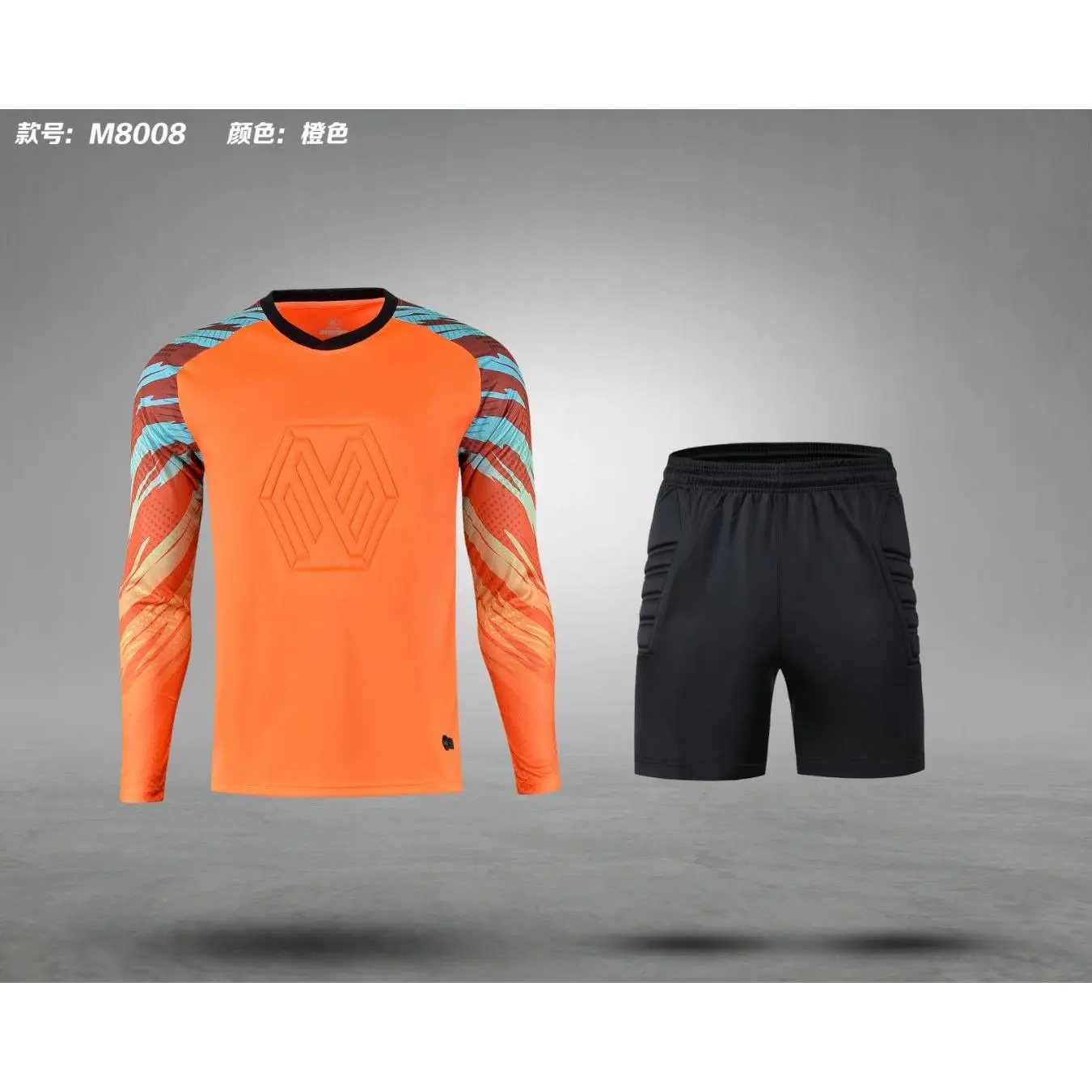 Orange suit (top+shorts)