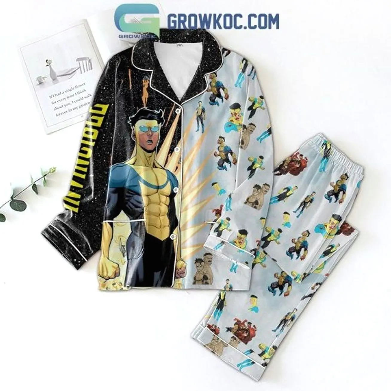 Invincible Super Hero Pajamas Set