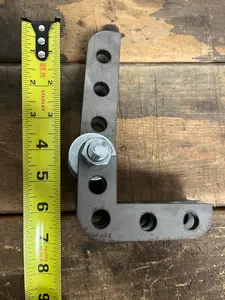 Heavy Duty 90 Degree Hinges, Weld on, Made from 1/4" Steel