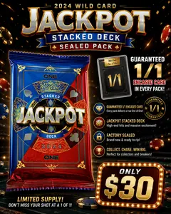 2024 Wild Card Jackpot Stacked Deck Sealed Pack