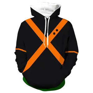 My Hero Academia 3D Print Hoodie Anime Hoodie Suitable for Winter Long Sleeve Stylish Wear For anime fan Fashion Streetwear Menswear Sweatshirts