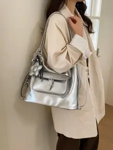 Women's Large Capacity Backpack, Versatile Shoulder Bag & Crossbody Design, Smooth Zipper Closure, Ideal for Daily Commute