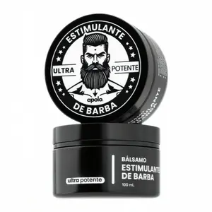 Apolo Minoxidil Beard Growth Cream Ultra Powerful 100ml Formula to Thicken & Stimulate Growth for Men with Minoxidil 20% Caffeine Biotin and Bergamot