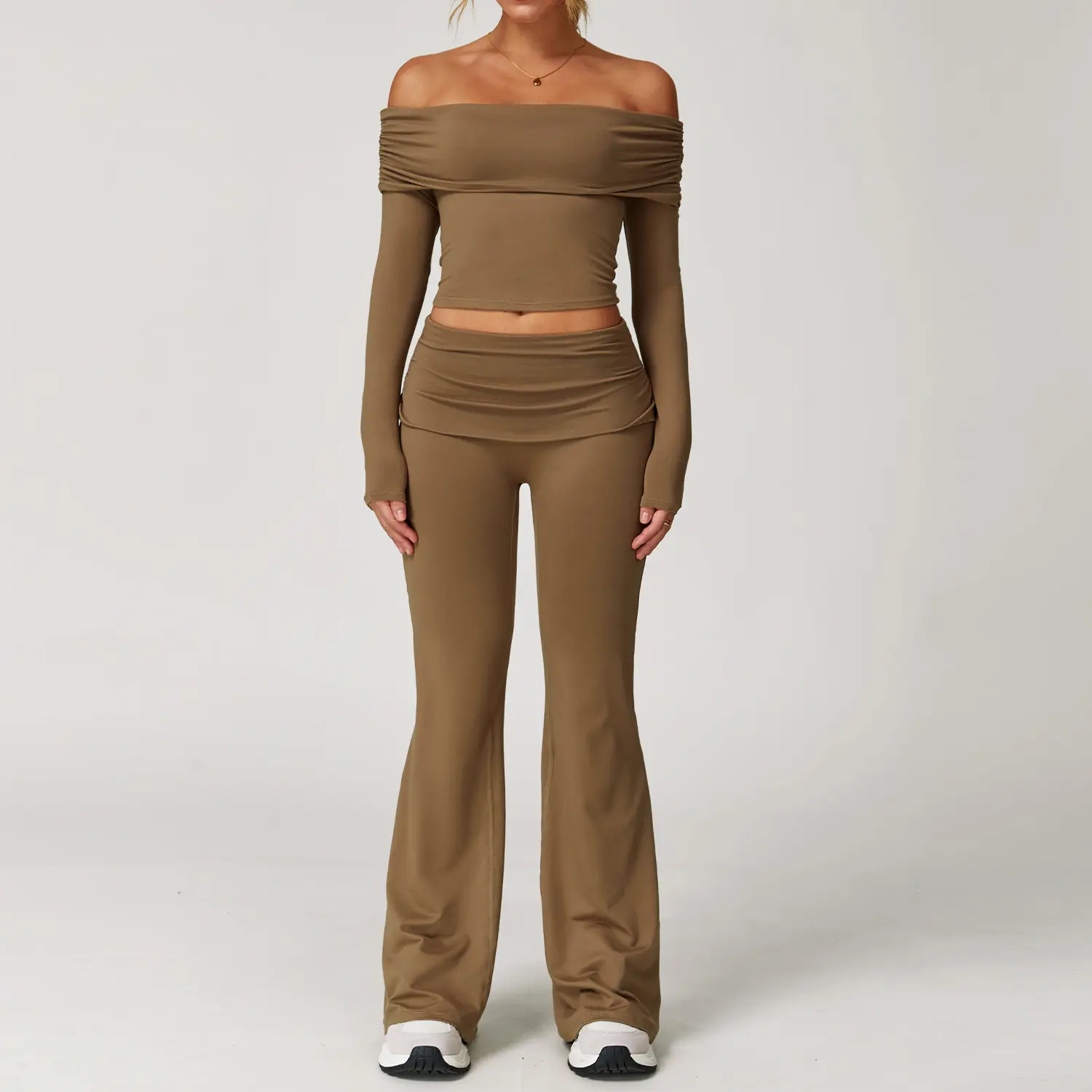 9152long sleeves+9152pants  Mocha Brown