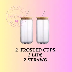 2 FOR $30 16OZ LIBBEY CUP WITH LID AND STRAW