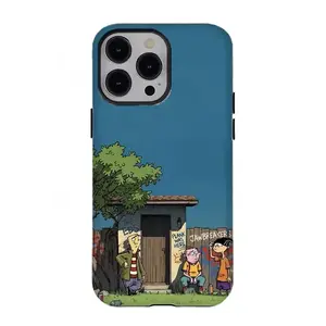 90s Cartoon Ed Eddn Eddy Phone Case Trendy Tough Phone Case Compatible for iPhone 17 16 15 14 13 12 11 Pro Max Plus
