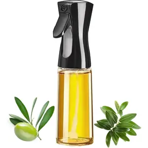 Cooking Spray Bottle - 200ML Olive Oil Sprayer, Kitchen Tool Accessory for Air Fryer, Sesame Oil Sprayer, Ideal for Salad Making, Baking, Frying, Grilling, Kitchen Oil Dispenser